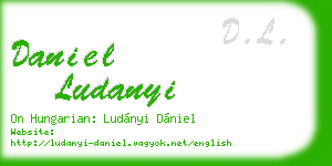 daniel ludanyi business card